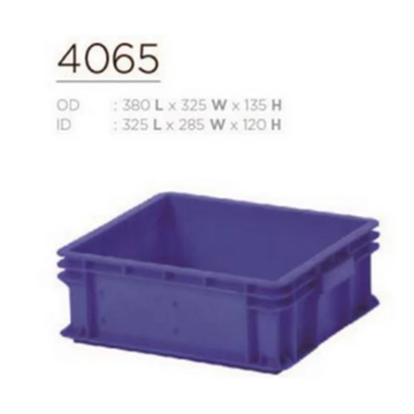 Rabbit plastic tight container type 4065 Size P380xL325xT135mm (Estimated)