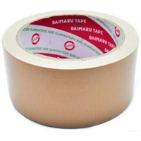Daimaru cloth tape (lakban kain) 2 inch warna cream x 60 roll/ctn